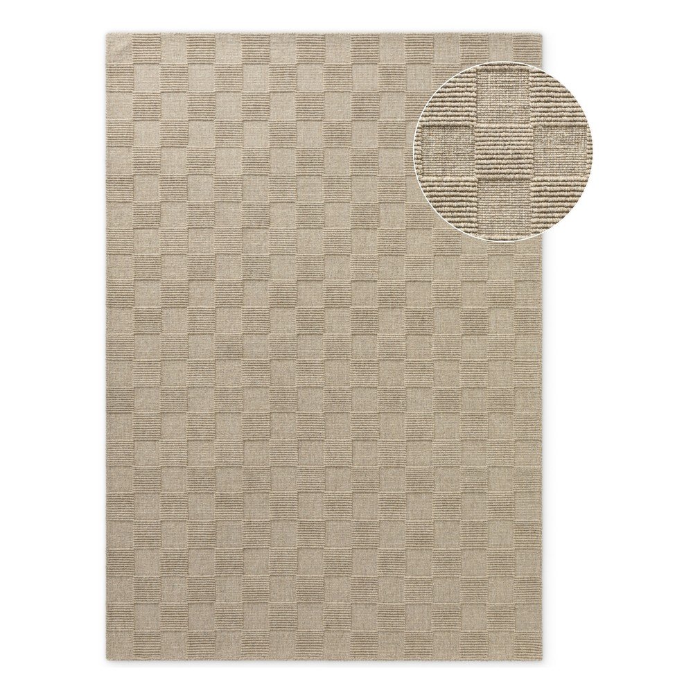 Covor bej țesut manual din lână 120x170 cm Scala – Villeroy&Boch