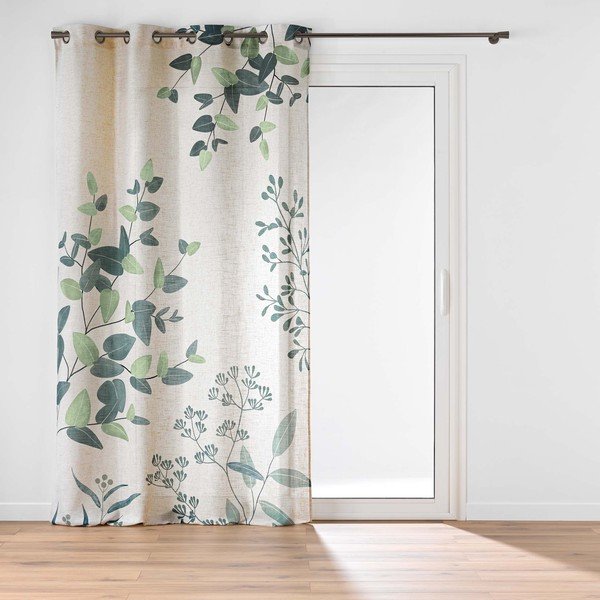 Draperie verde-bej 140x260 cm Botanica – douceur d'intérieur