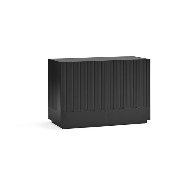 Comodă neagră joasă 100x70 cm Doric – Teulat-image-1