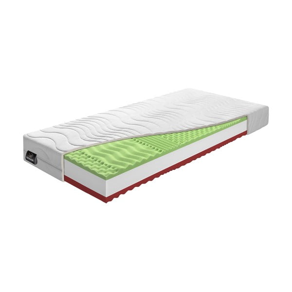 Saltea fermă/mediu-fermă din spumă reversibilă 140x200 cm Pure Support – BENAB-image-2