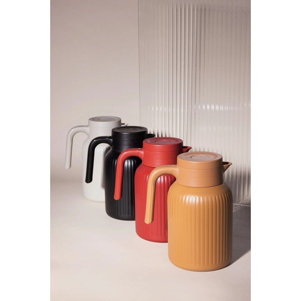 Termos burgundy din oțel inoxidabil 1,5 l Trine – Sagaform-image-1