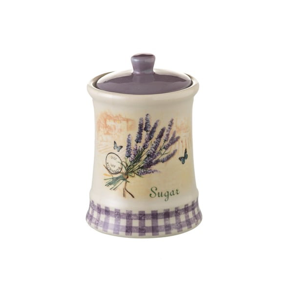 Recipient din ceramică pentru zahăr Unimasa Lavender