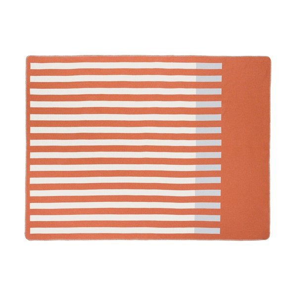 Pătură portocalie 160x200 cm Onu – noo.ma