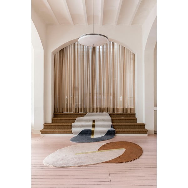 Covor albastru-crem 160x257 cm Phila – Zuiver-image-2