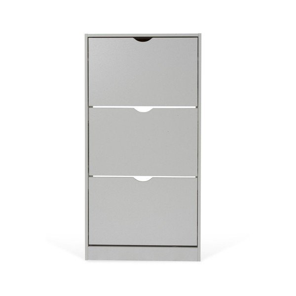 Pantofar gri cu deschidere înclinată 60x118x24 cm Stelo – Bonami Essentials-image-3