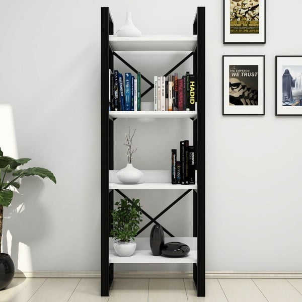 Etajeră Adisa White, înălțime 150 cm-image-3