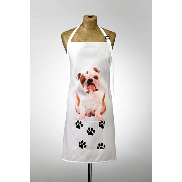Șorț pentru bucătărie cu imprimeu Bulldog Englezesc Adorable Cushions