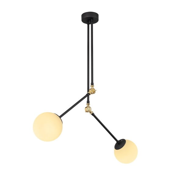 Lustră metalică Opviq lights Froso, negru-image-2