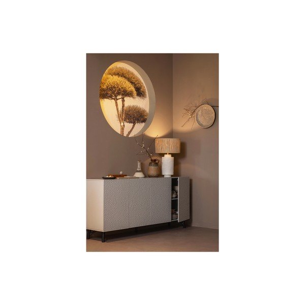 Veioză crem-natural (înălțime 63 cm) Pointed – BePureHome-image-1