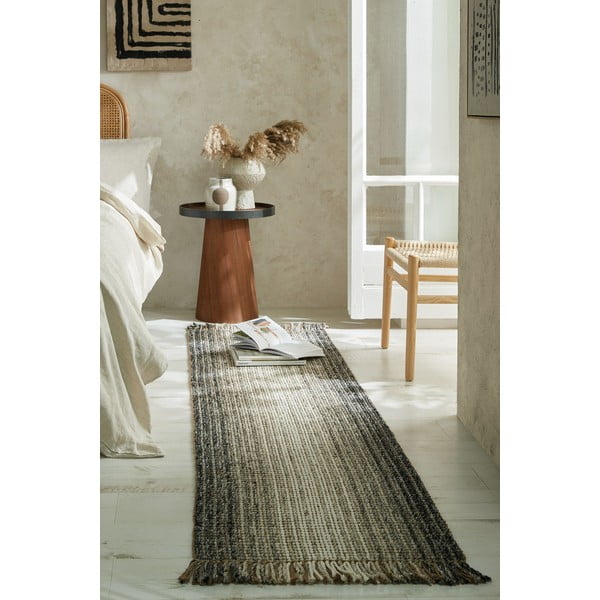 Covor tip traversă gri 60x230 cm – Flair Rugs-image-2