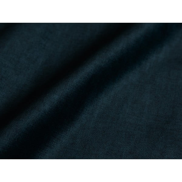 Canapea modulară albastru-închis cu tapițerie din catifea 240 cm Martina – Micadoni -image-3