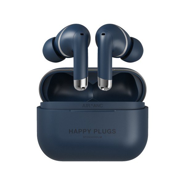 Căști wireless Happy Plugs Air 1 ANC, albastru-image-4