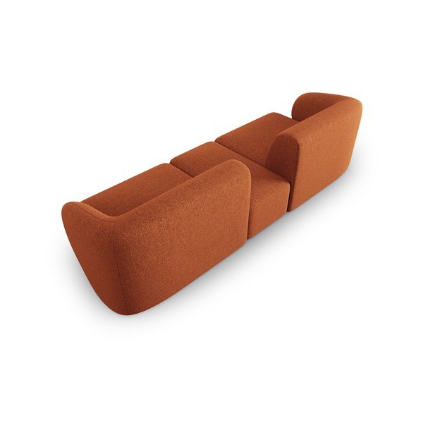 Canapea portocalie 239 cm Shane – Micadoni Home-image-3