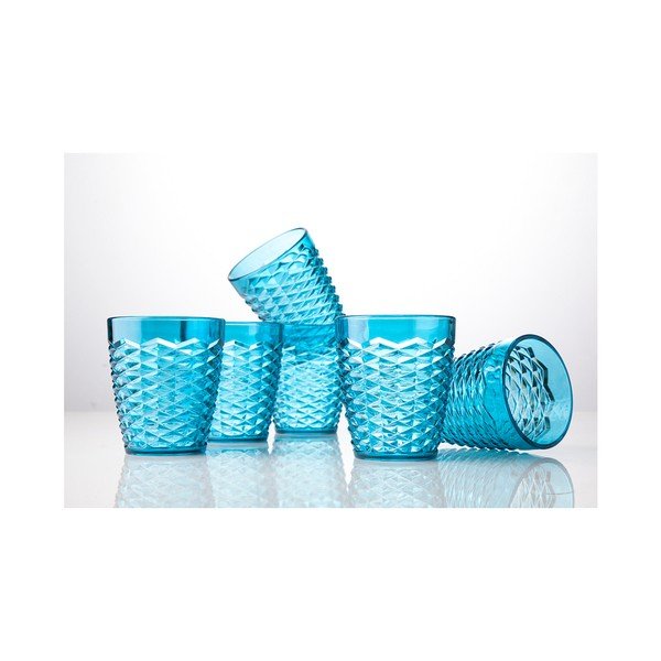 Pahar din plastic Brandani Summer Pop. albastru-image-3