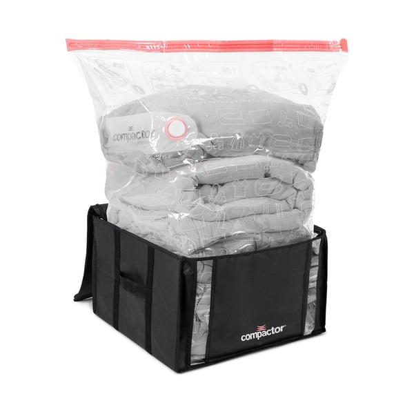 Cutie de depozitare cu vid pentru haine Compactor Black, 125 l-image-3