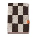 Prosoape maro 2 buc. din bumbac organic din frotir 40x55 cm Retro – Mette Ditmer Denmark