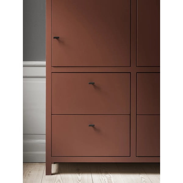 Cârlige negre 2 buc. de montat pe perete din metal Rof – Blomus-image-3