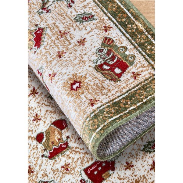Covor verde din amestec de bumbac 50x80 cm cu model de Crăciun Toy's Delight Green Christmas – Villeroy&Boch-image-4