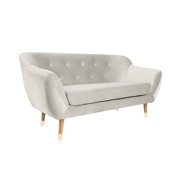 Canapea cu 2 locuri Mazzini Sofas Amelie, crem-image-4