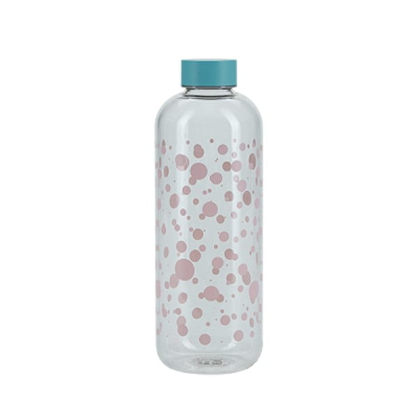 Sticlă pentru apă Miss Étoile Peach Bubbles, 1 l