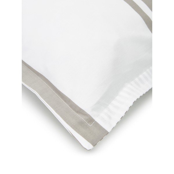 Față de pernă decorativă din bumbac Westwing Collection, 40 x 80 cm, bej-alb-image-3
