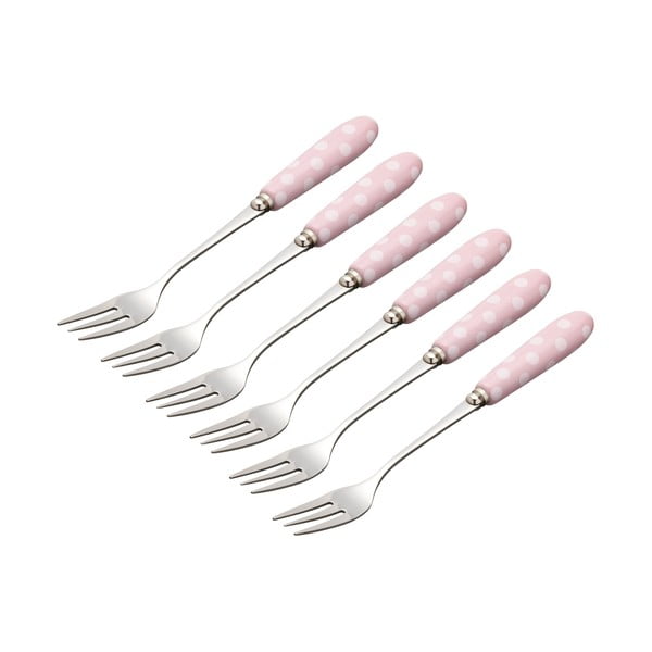 Set 6 lingurițe pentru tort Kitchen Craft Sweetly Does It-image-1