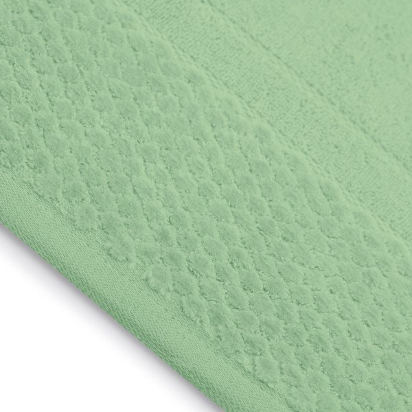 Prosoape de baie verde-deschis 2 buc. din bumbac din frotir Rubrum – Restilo-image-1