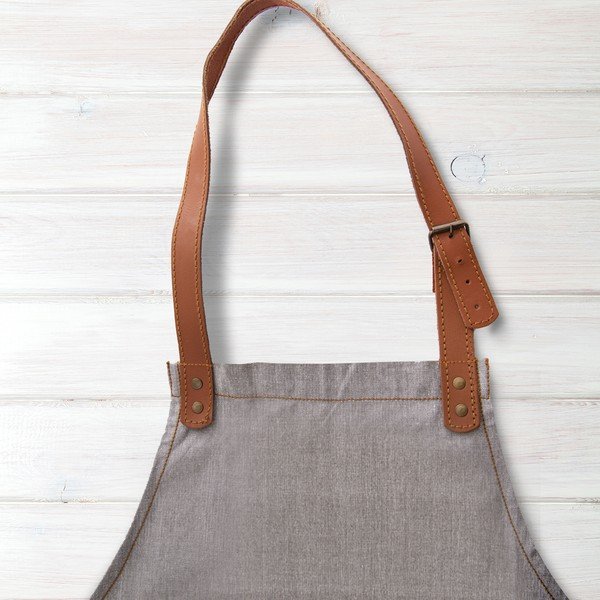 Șorț din bumbac/din piele Denim – Orion-image-2