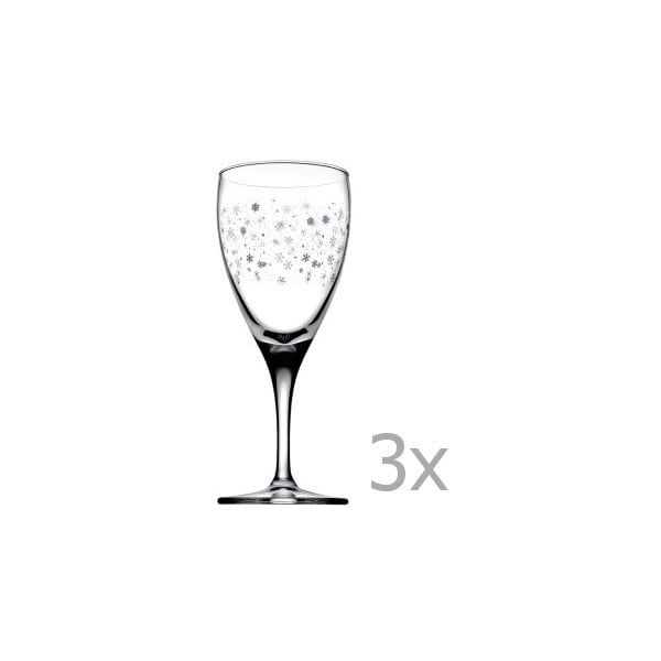 Set 3 pahare pentru vin Paşabahçe Wishes, 320 ml