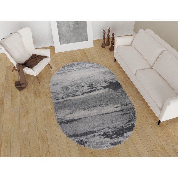 Covor gri lavabil 60x100 cm – Vitaus-image-1
