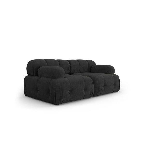 Canapea neagră 192 cm Ferento – Cosmopolitan Design-image-2