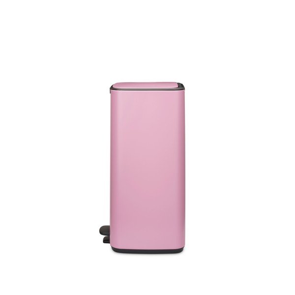 Coș de gunoi roz cu pedală din oțel 30 l Bo – Brabantia-image-3