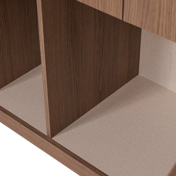 Dulap modular în culoare naturală închisă 80x215 cm Build – WOOOD-image-4