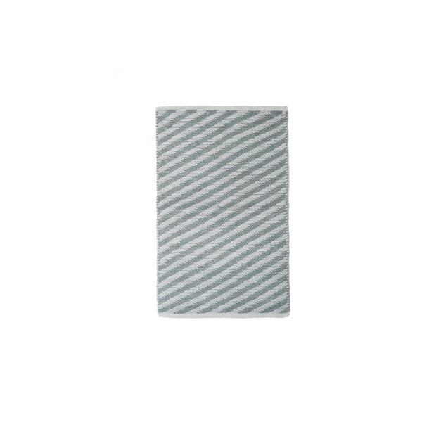 Covor, gri-alb, TJ Serra Diagonal Dark, 60 x 90 cm