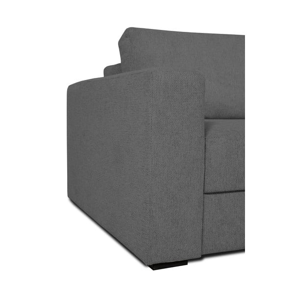 Canapea extensibilă gri 238 cm Resmo - Scandic-image-4