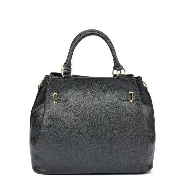 Geantă din piele Isabella Rhea Paris Nero, negru-image-1