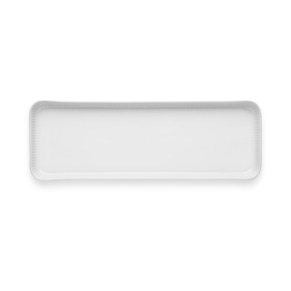 Platou servire din porțelan Eva Solo Legio Nova, 37 x 12,5 cm, alb-image-1