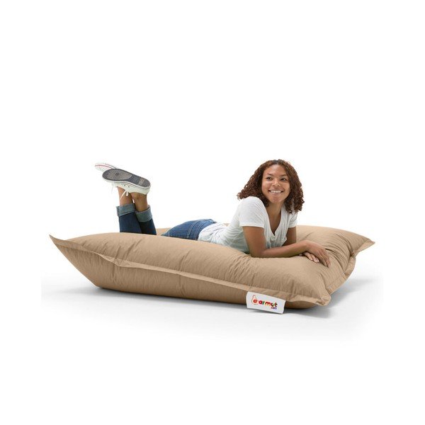Fotoliu bean bag bej Yonah – Floriane Garden-image-1