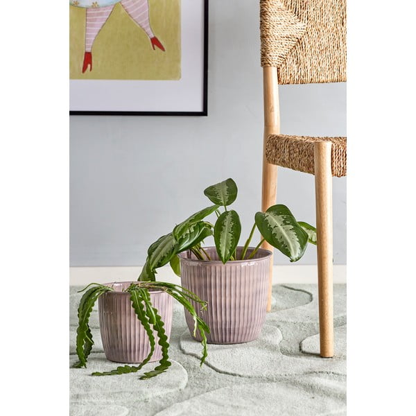 Ghivece decorative 2 buc. din metal ø 21,5 cm Kenzie – Bloomingville-image-1