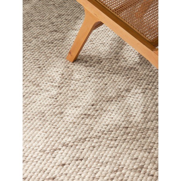 Covor bej/în culoare naturală țesut manual din lână 140x200 cm Lyon Beans – Elle Decoration-image-2