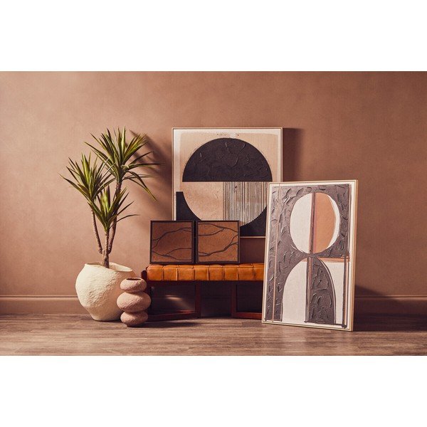 Tablou cu ramă/pe pânză 103x103 cm Astratto – Premier Housewares-image-2