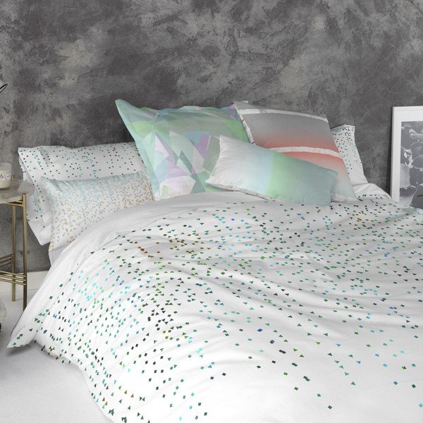 Set 2 huse de pernă Blanc Rain, 50 x 50 cm-image-4