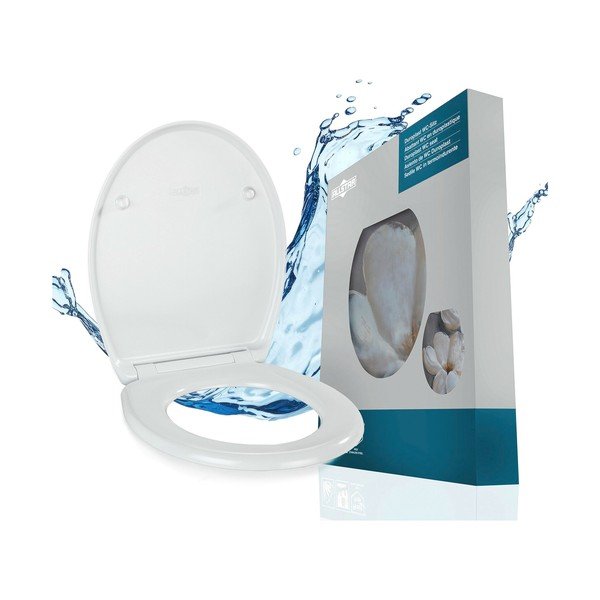 Capac WC 36,8 x 43 Easy-Close (cu închidere automată) Fleur – Allstar