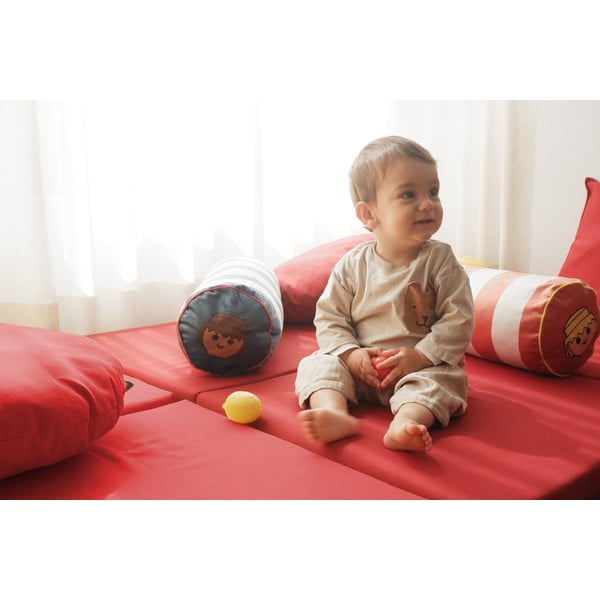 Pernă pentru copii din catifea Stripes – Playmobil-image-1