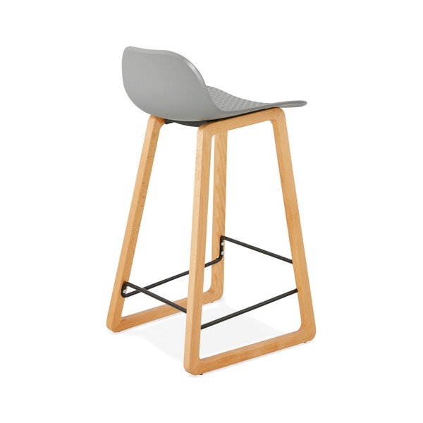 Scaun de bar Kokoon Astoria, gri-image-1