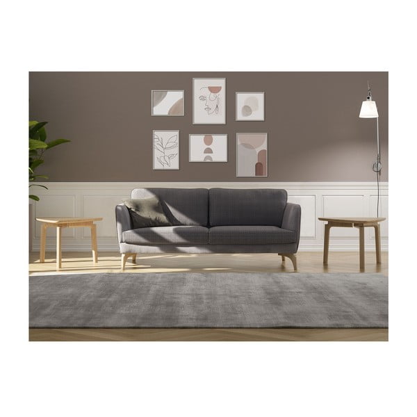 Canapea gri închis Ndesign Giza, lățime 190 cm-image-4