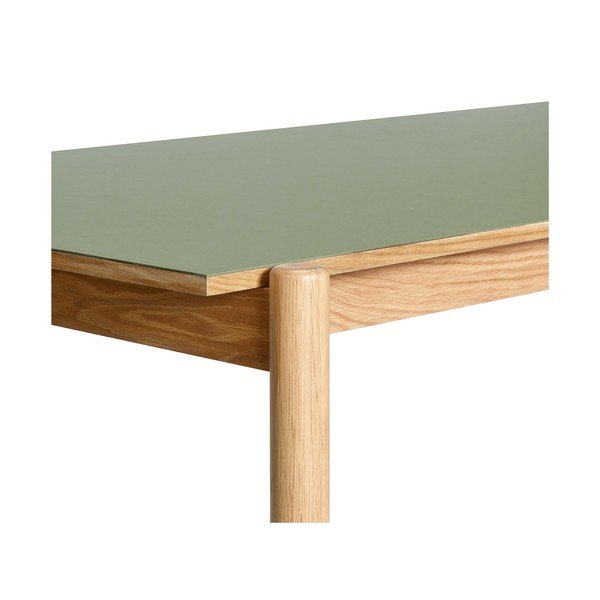 Masă de dining din lemn de stejar 107x190 cm Oblique – Hübsch-image-3