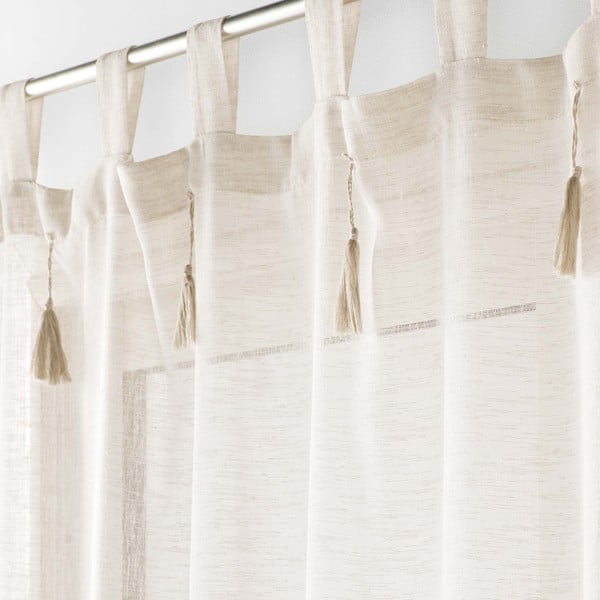 Perdea bej 140x240 cm Dalila – douceur d'intérieur-image-1