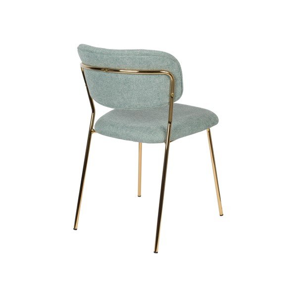 Scaune de dining verde-deschis 2 buc. Jolien – White Label-image-4