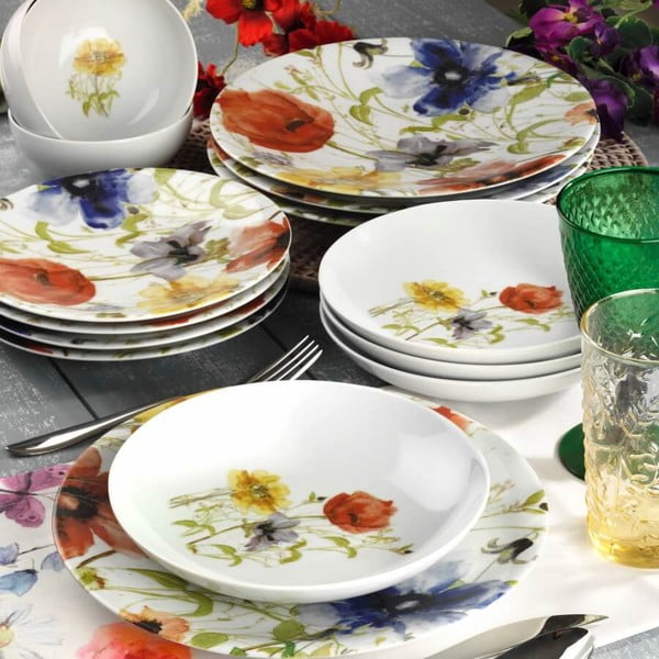 Set 24 vase din porțelan Kütahya Porselen Herbejo-image-1